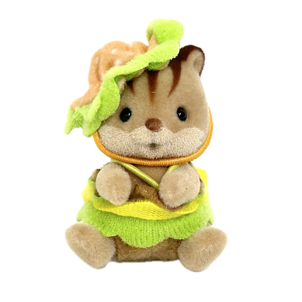 Doki Doki Baby Hamburger Shop Walnut Squirrel 2026 Sylvanian Families Calico Critters