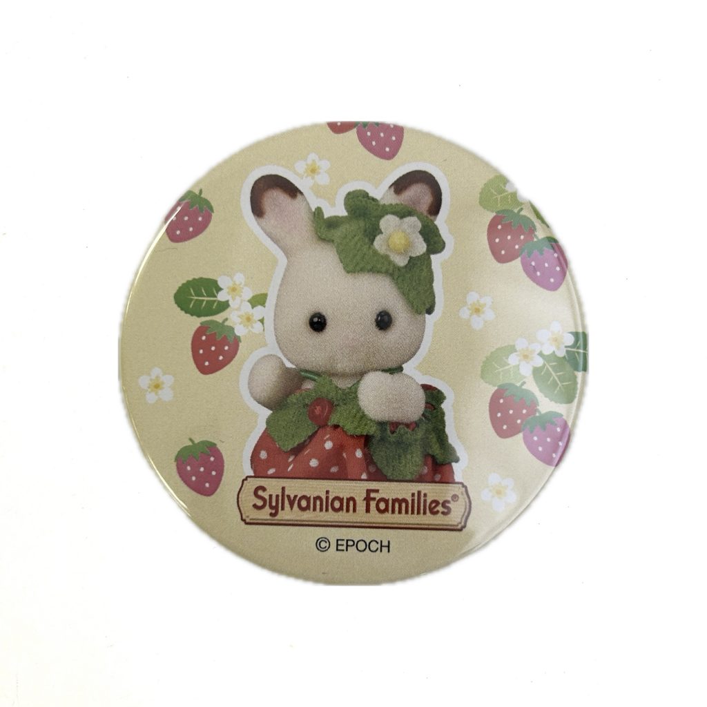 Bouton Clip Fraise Bébé Chocolat Lapin Familles Sylvanian Calico Critters