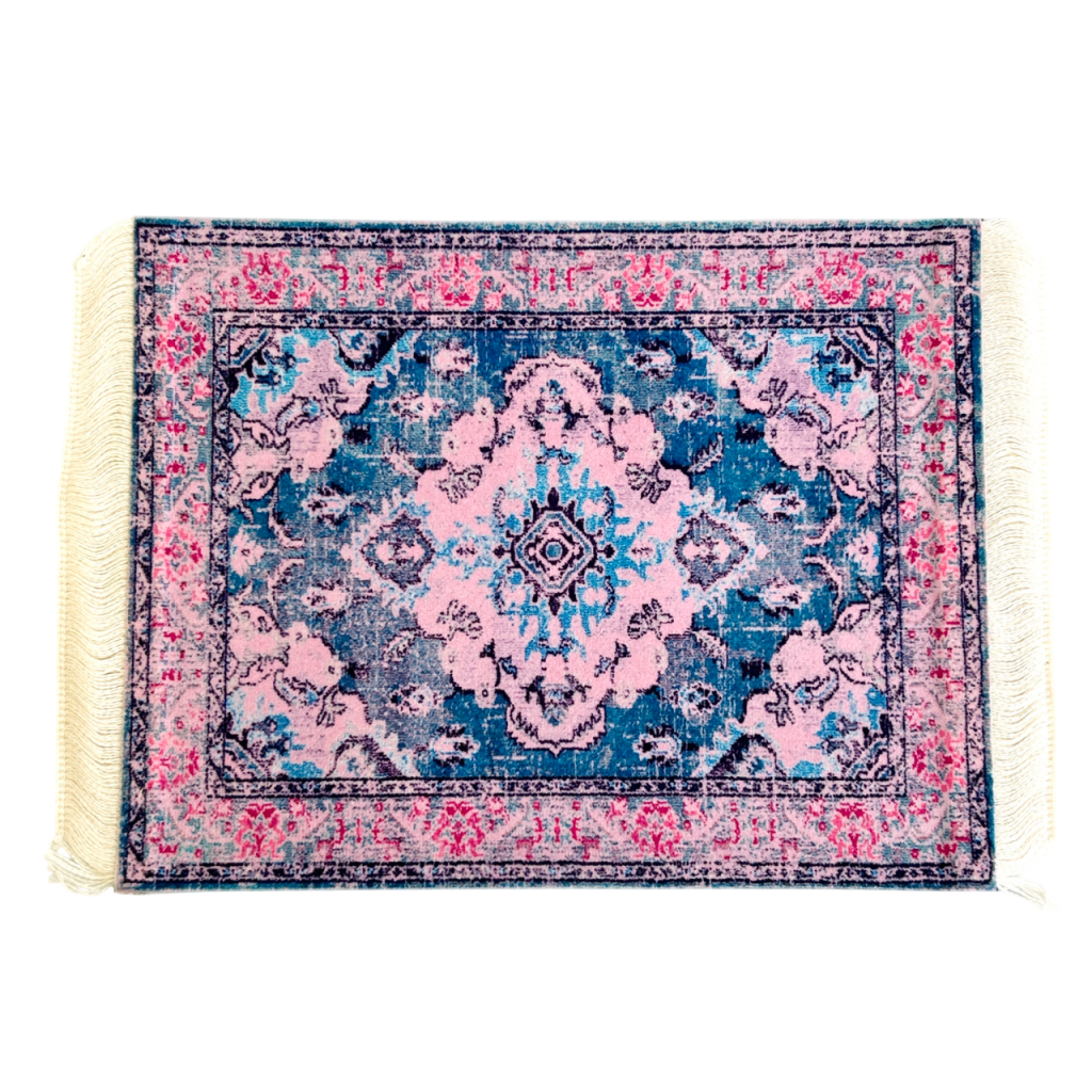 Tapis de style persan rose