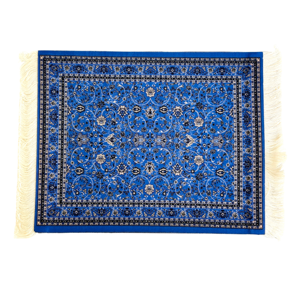 Tapis de style persan bleu