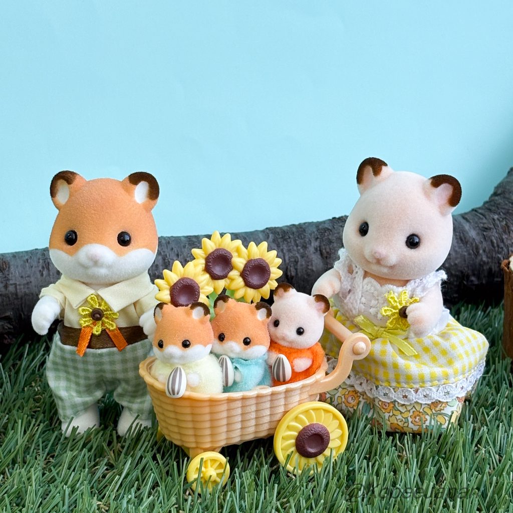 Hamster Family 2025 FS-61 Sylvanian Families Calico Critters
