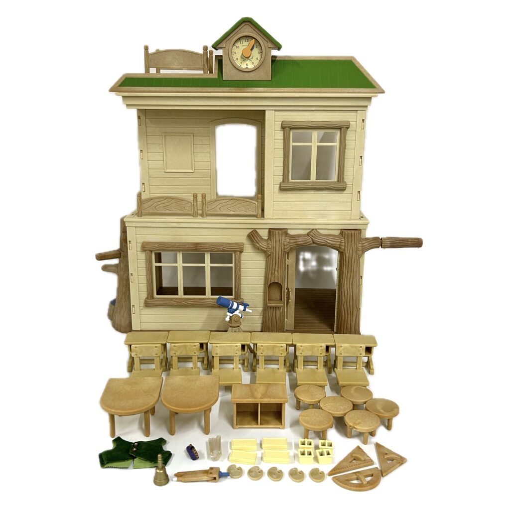 used مدرسة الغابة S-24 Sylvanian Families Calico Critters