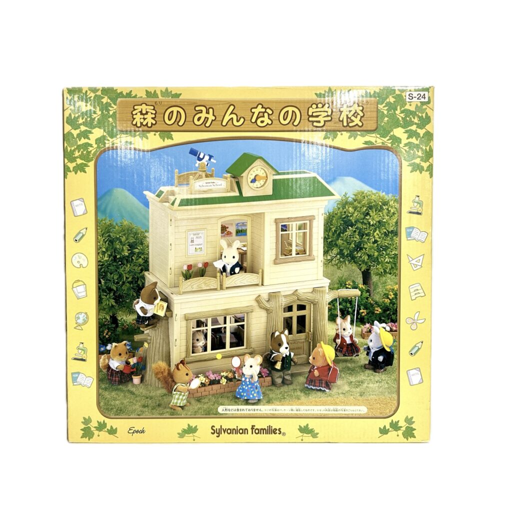 used مدرسة الغابة S-24 Sylvanian Families Calico Critters