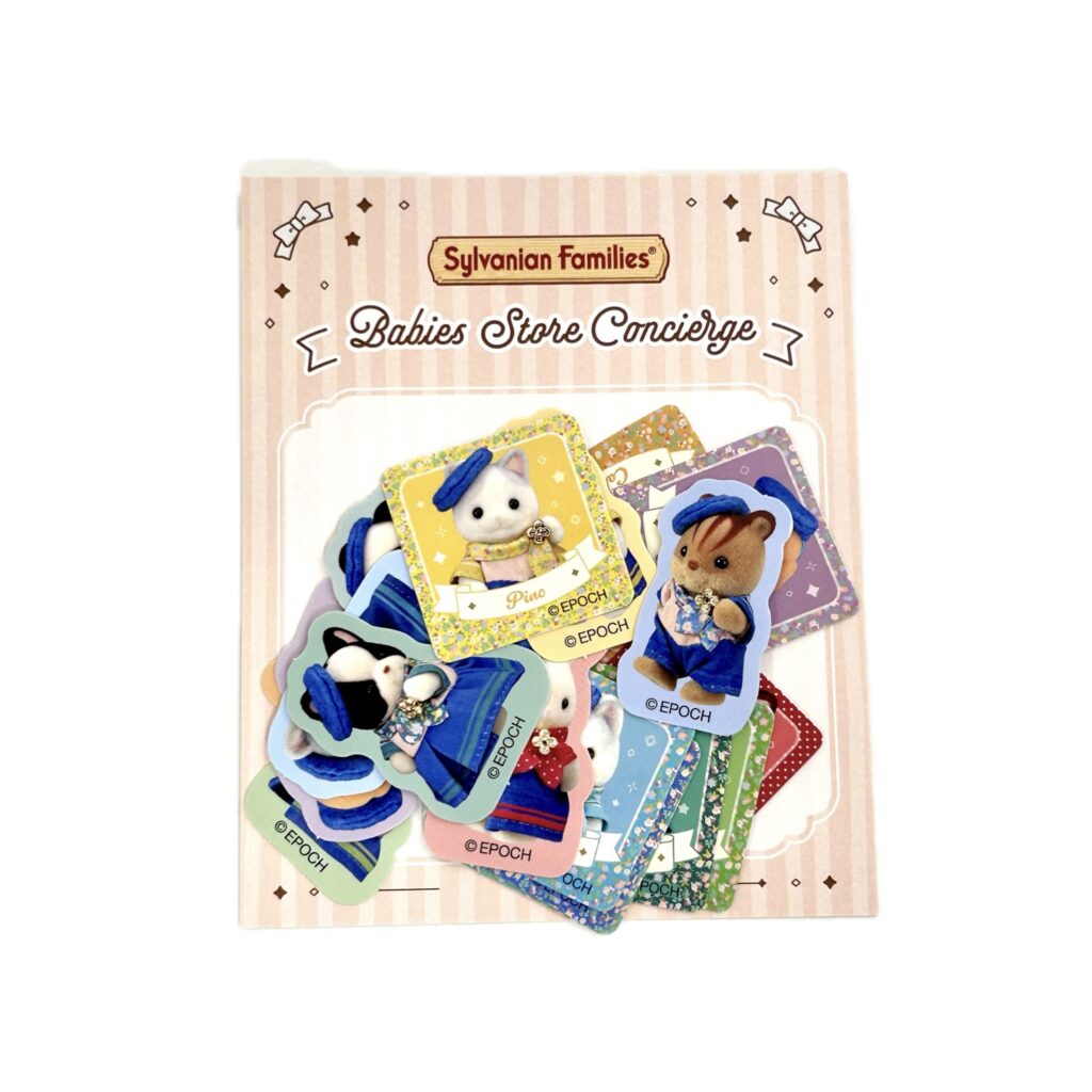 ملصقات أطفال الغابة كونسيرج فليك Sylvanian Families Calico Critters