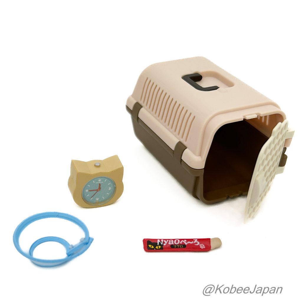 Vie avec des chats 3 Transporteur pour chat Re-ment