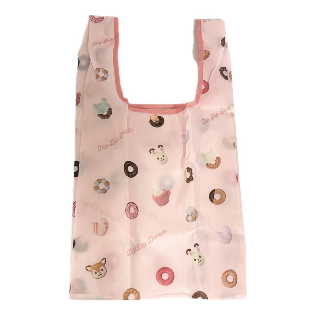 Dip Dip Donuts Series Donut Foldable Tote Bag Sylvanian Families Calico Critters