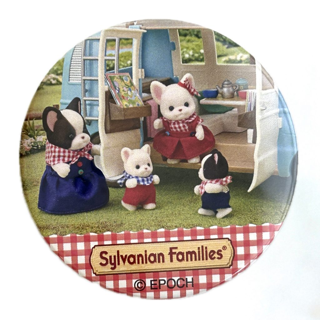 Button Clip French Bulldog Family Sylvanian Families Calico Critters