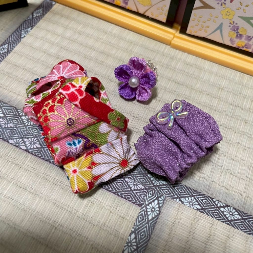 Ensemble 3 pièces Baby Hakama A fait main