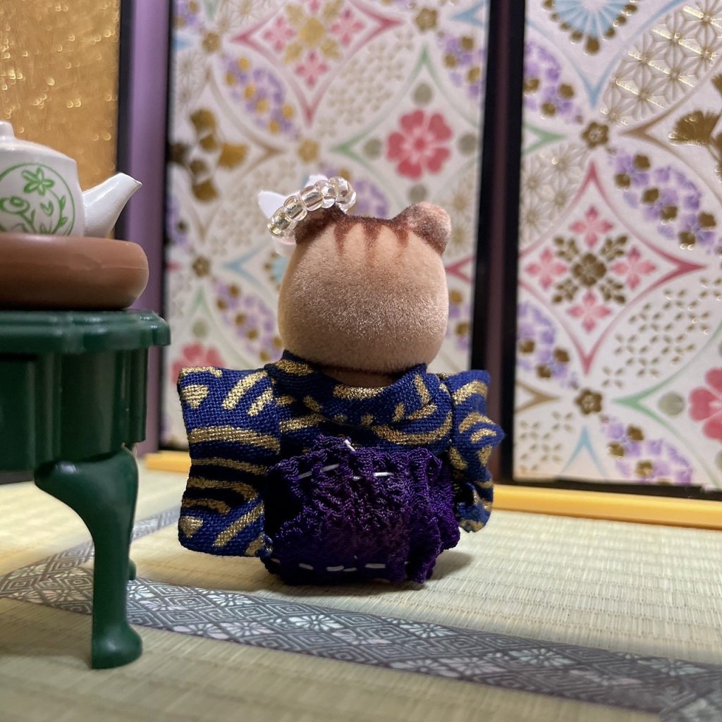 Ensemble 3 pièces Baby Hakama C Familles Sylvanian Calico Critters