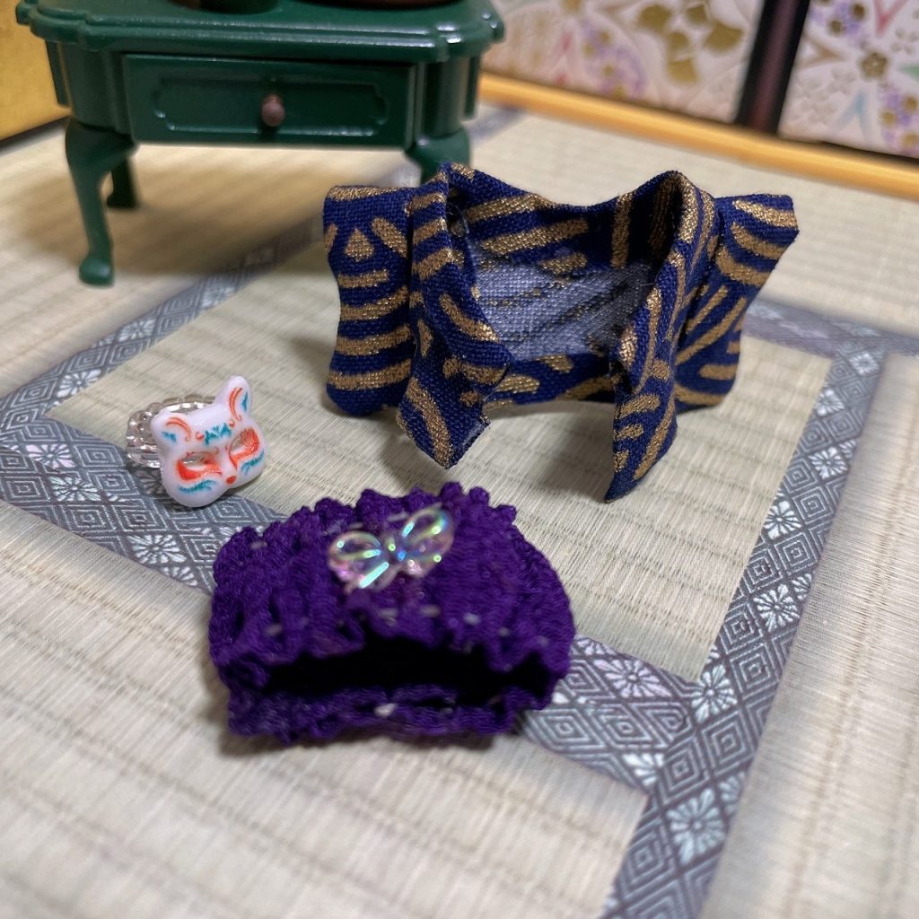 Ensemble 3 pièces Baby Hakama C Familles Sylvanian Calico Critters