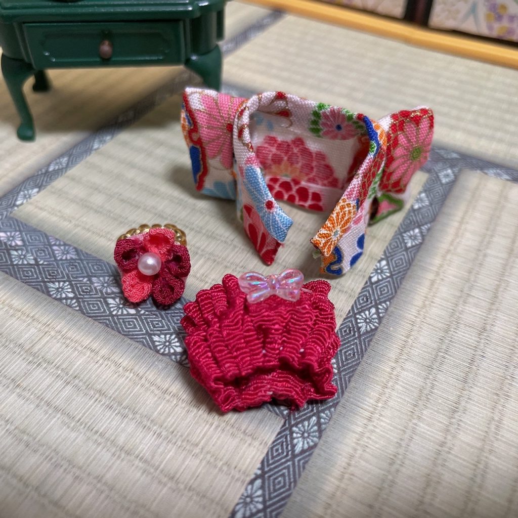 Ensemble 3 pièces Baby Hakama B Familles Sylvanian Calico Critters