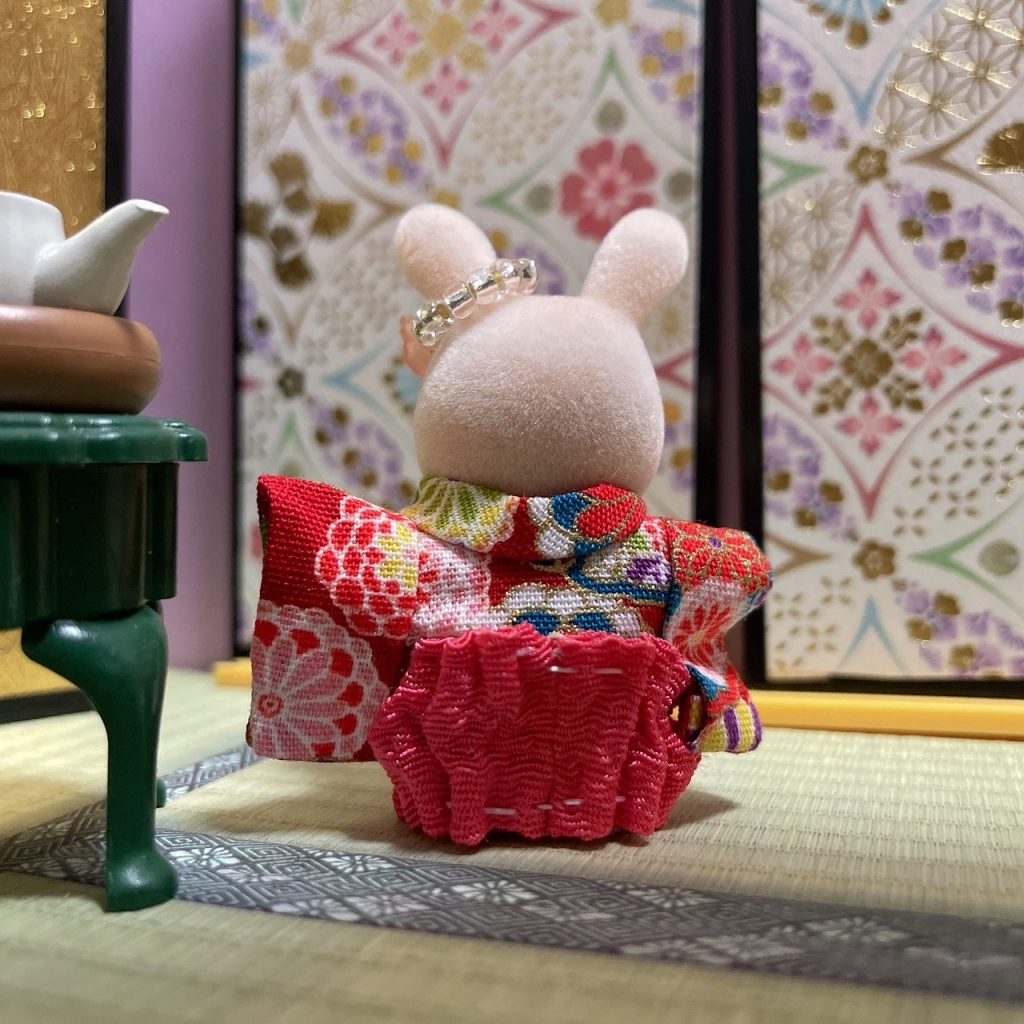 Ensemble 3 pièces Baby Hakama F Sylvanian Families Calico Critters