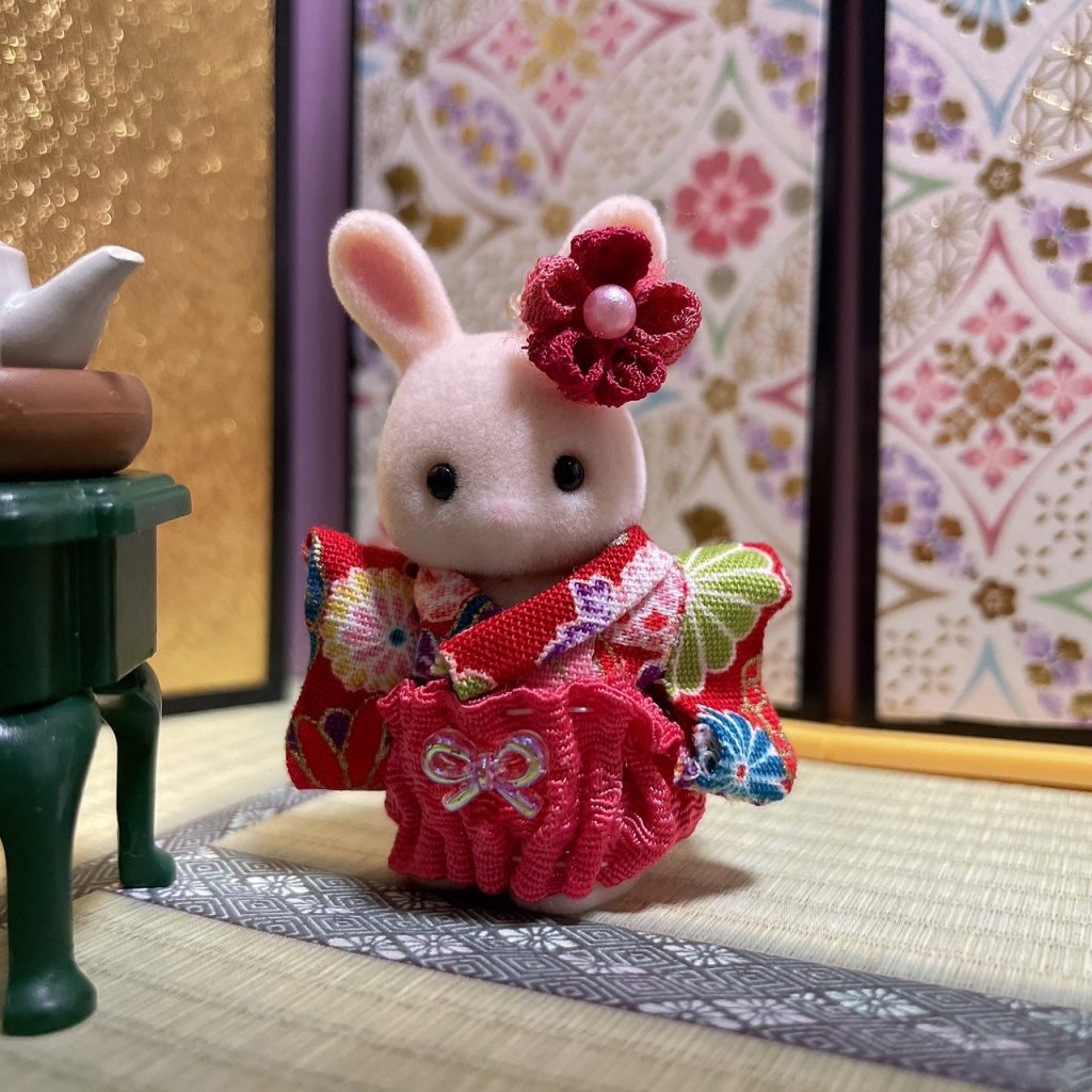 Baby Hakama 3-Piece Set D Sylvanian Families Calico Critters