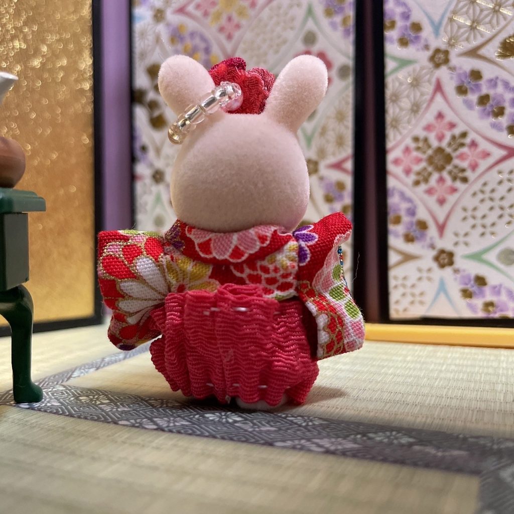 Baby Hakama 3-Piece Set D Sylvanian Families Calico Critters