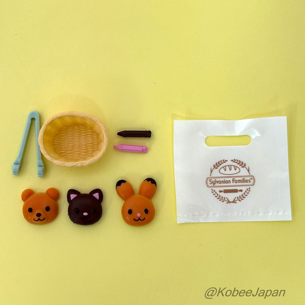 Jouets Capsule Jolly Bakery dans la Forêt Set 6 Pièces 2024 Sylvanian Families Calico Critters