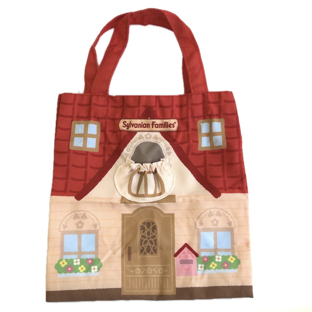 Outing Pouch and Tote Bag Small House Tote Bag 185mm × 180mm Sylvanian Families Calico Critters
