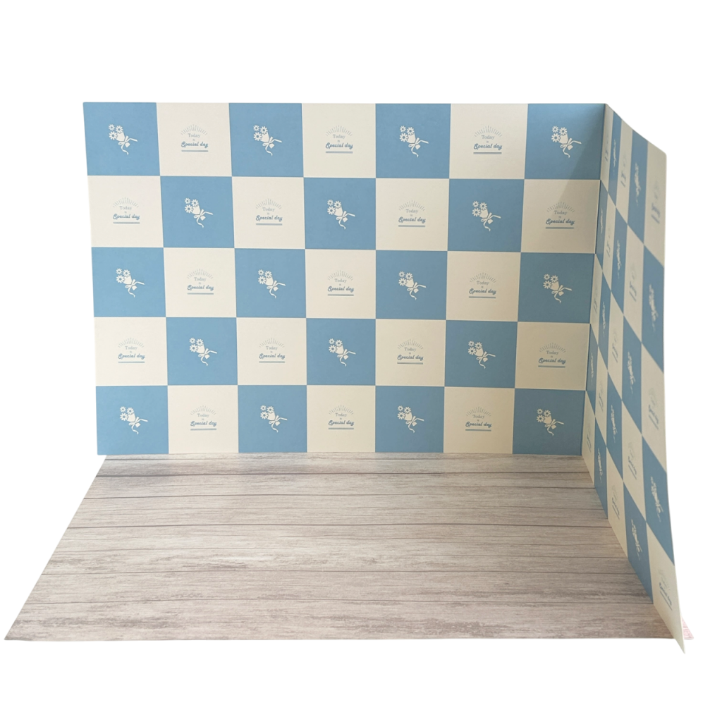Double-Sided Background Board B4 Size Dreamy Cute Party Room Seria