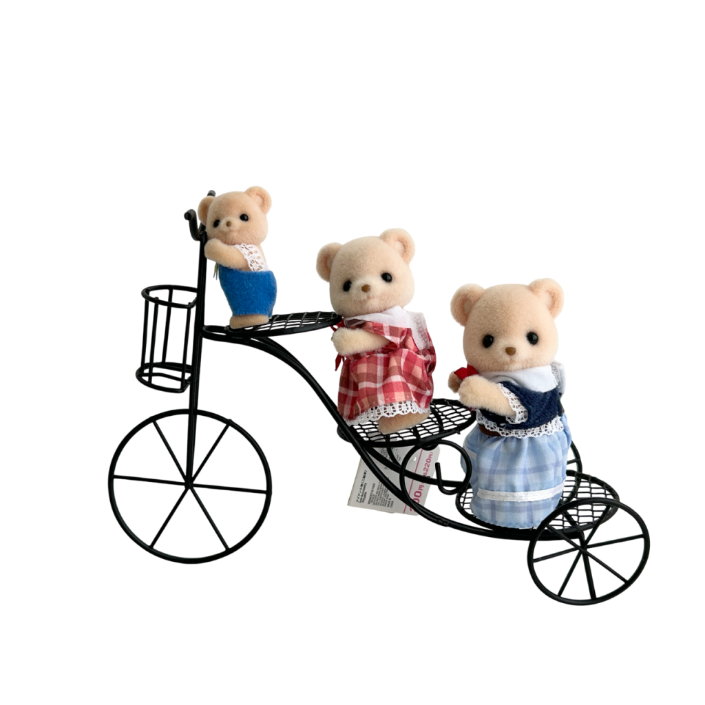 Iron Tricycle Black DAISO