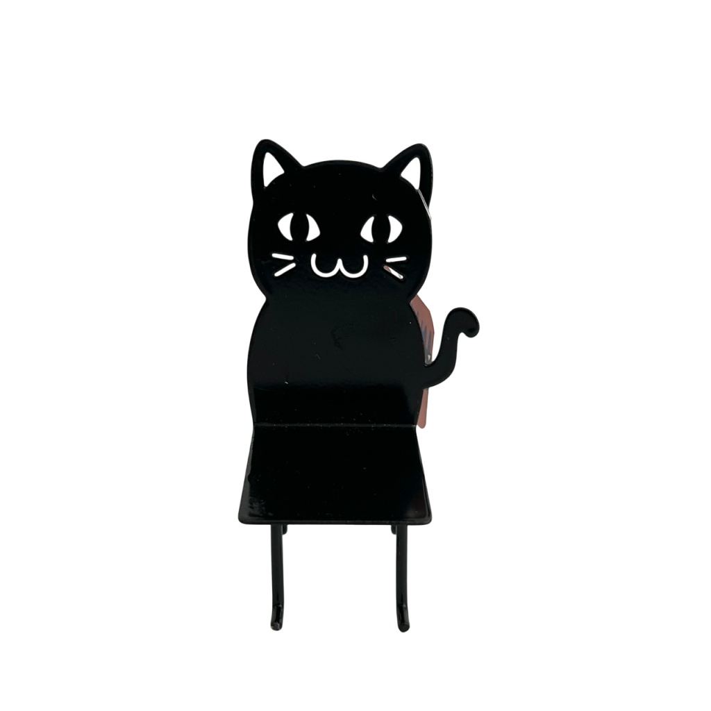 Black Cat Chair DAISO