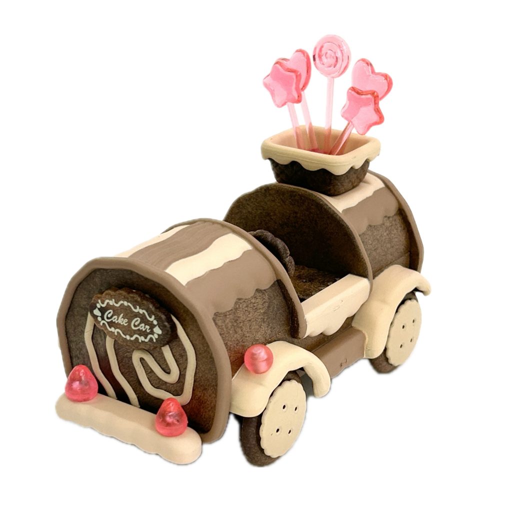 Gâteau au chocolat Voiture 2025 Familles Sylvanian Calico Critters