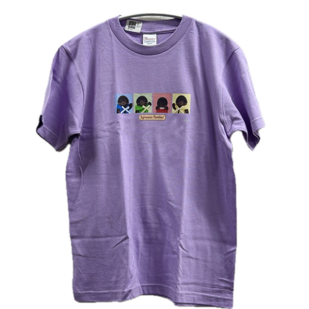 Mole Family Colorful T-Shirt Light Purple Amazon Original Sylvanian Families Calico Critters
