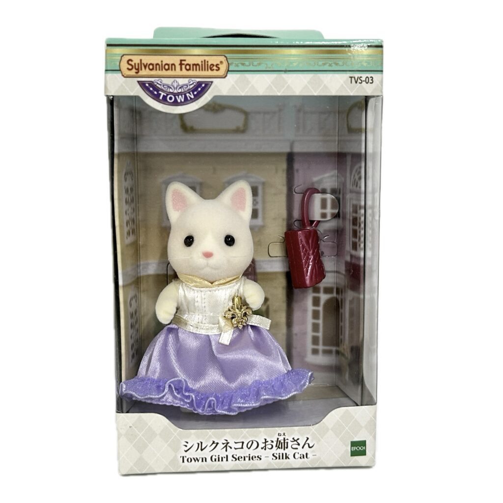 Town Series Town Girl Silk Cat TVS-03 Sylvanian Families Calico Critters