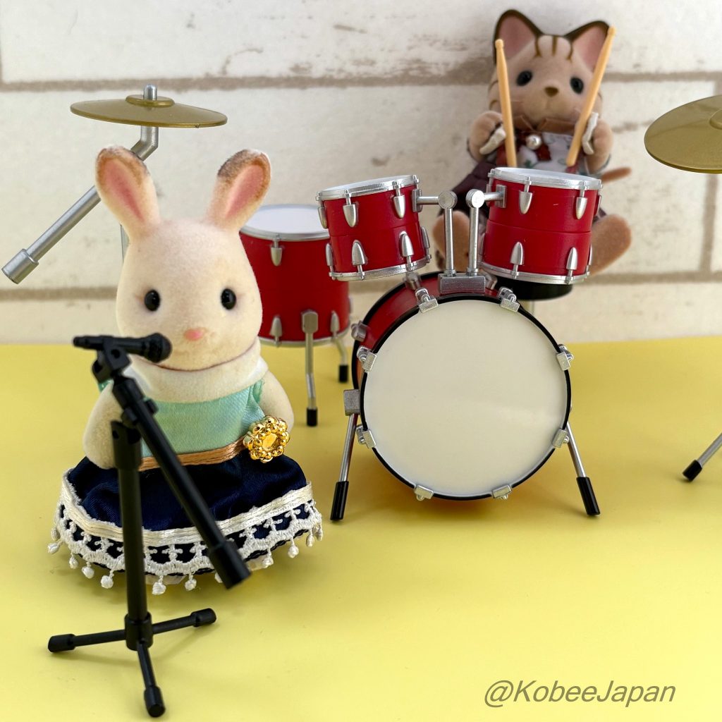 Capsule Toy Drums Miniature Mascot 2 JDREAM