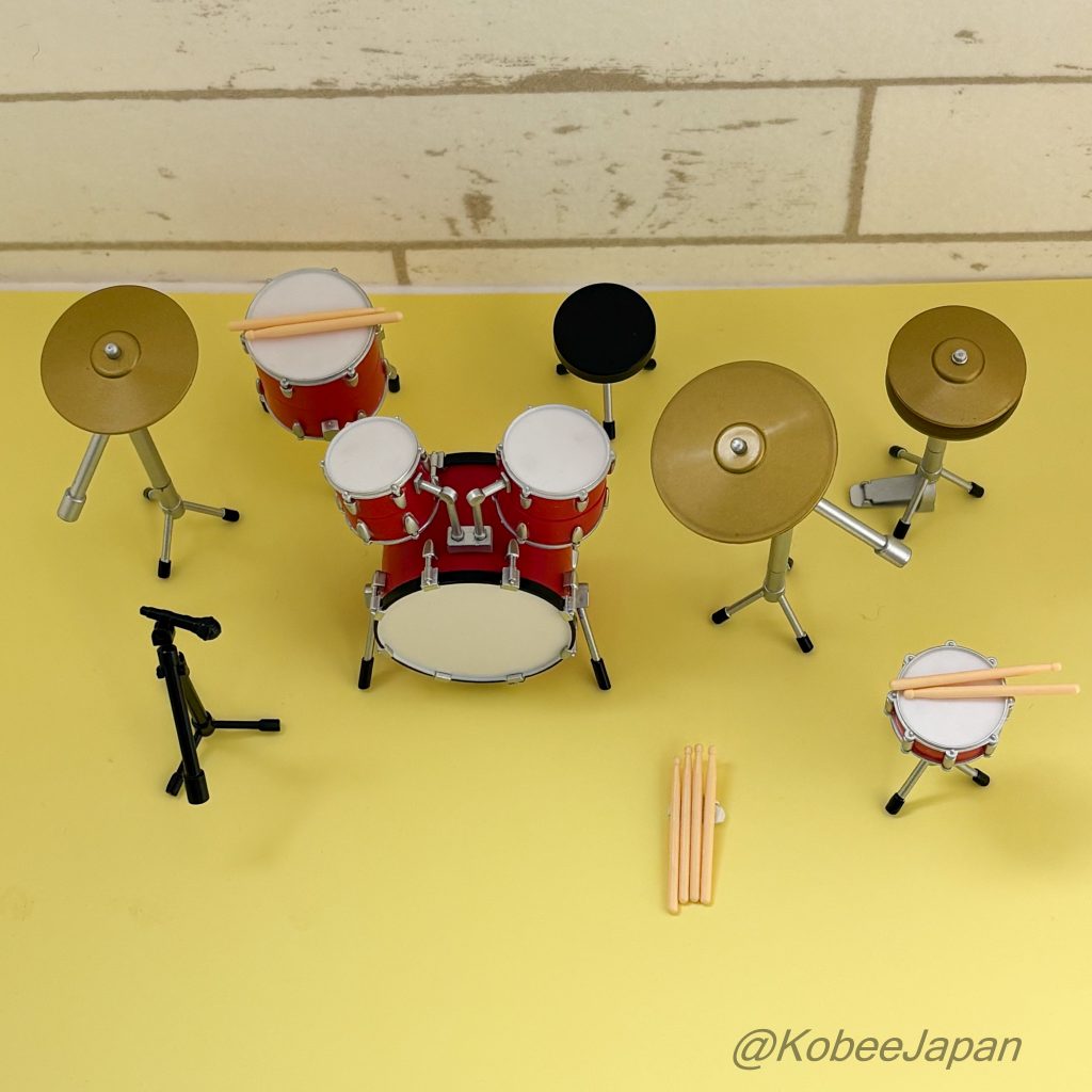Capsule Toy Drums Miniature Mascot 2 JDREAM