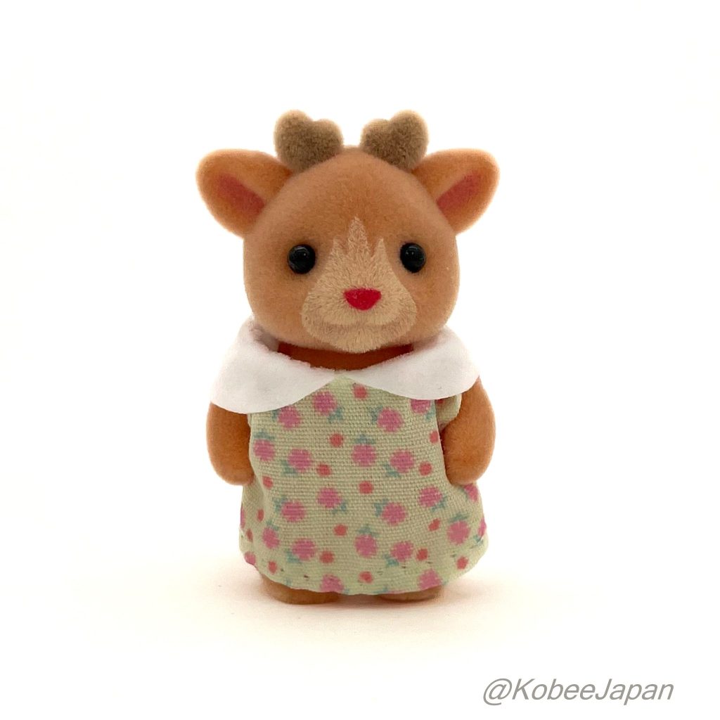Sylvanian park Ibaraido Bébé Renne 1-2 Familles Sylvanian Calico Critters