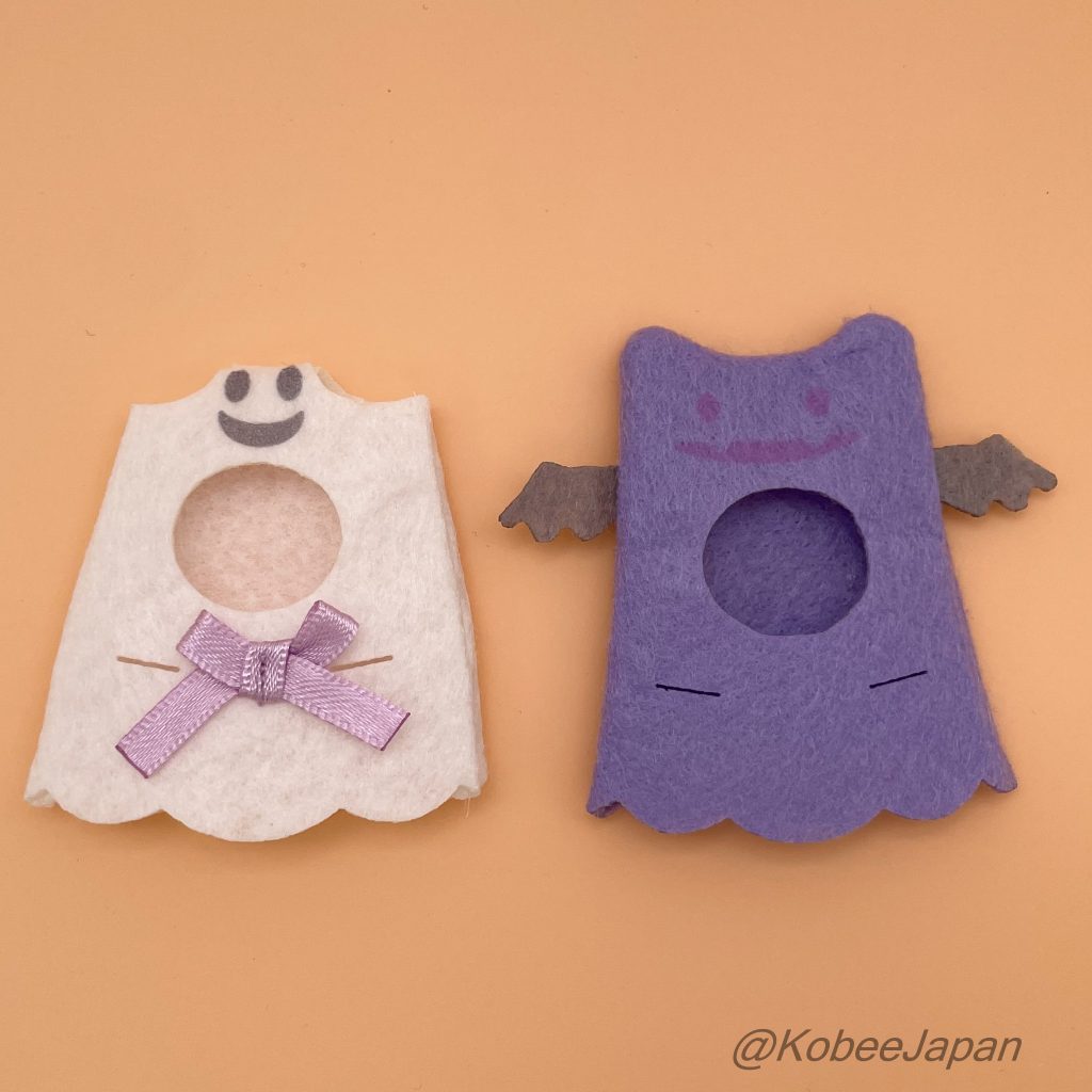 Halloween Costume Set Ghost and Bat for Babies Sylvanian Families Calico Critters