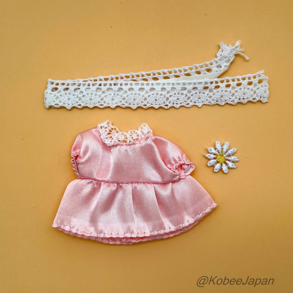 Ensemble de décoration de robe rose pour filles Sylvanian Families Calico Critters