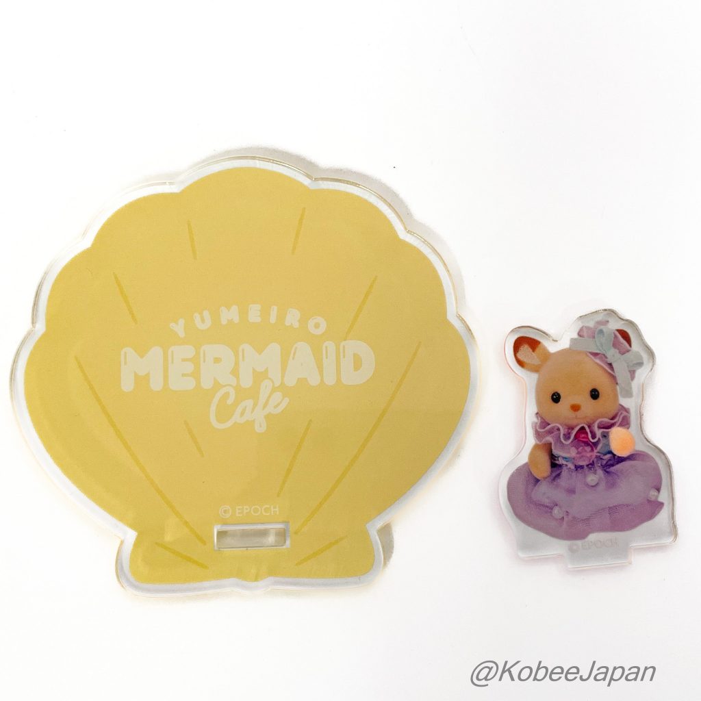 Soporte acrílico posavasos Ciervo Bebé Amarillo Familias Sylvanian Calico Critters