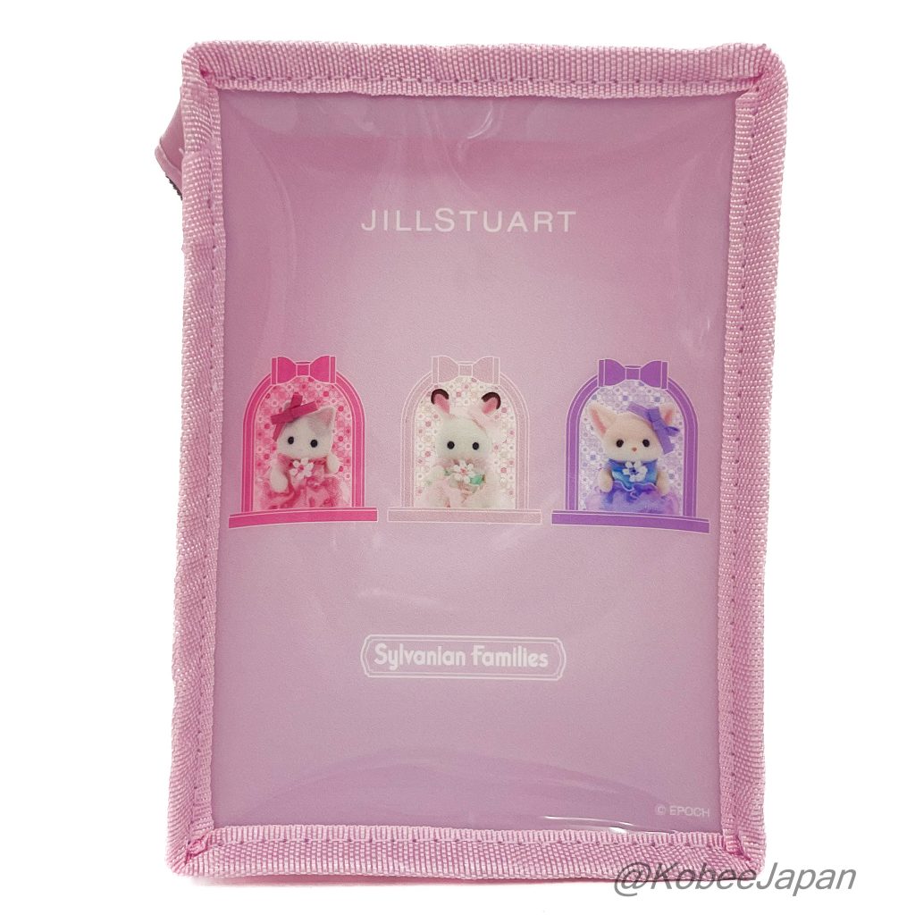 Jillstuart Original Cosmetic Pouch 2024 Sylvanian Families Calico Critters