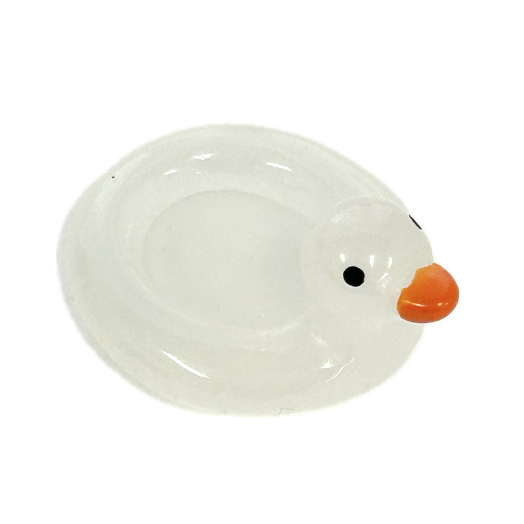 Handcraft Parts Duck Toy White Tagami