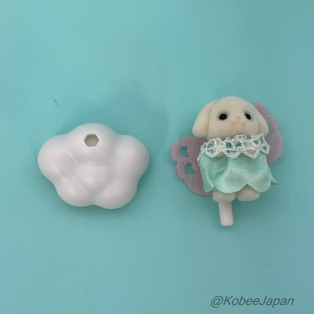 Flower Garden Friends Series Small Flora Rabbit Cloud 2024 Sylvanian Families Calico Critters