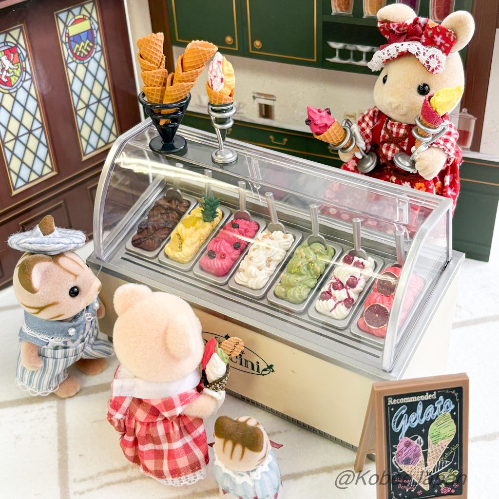Gelateria Puccini Ensemble Complet Re-ment