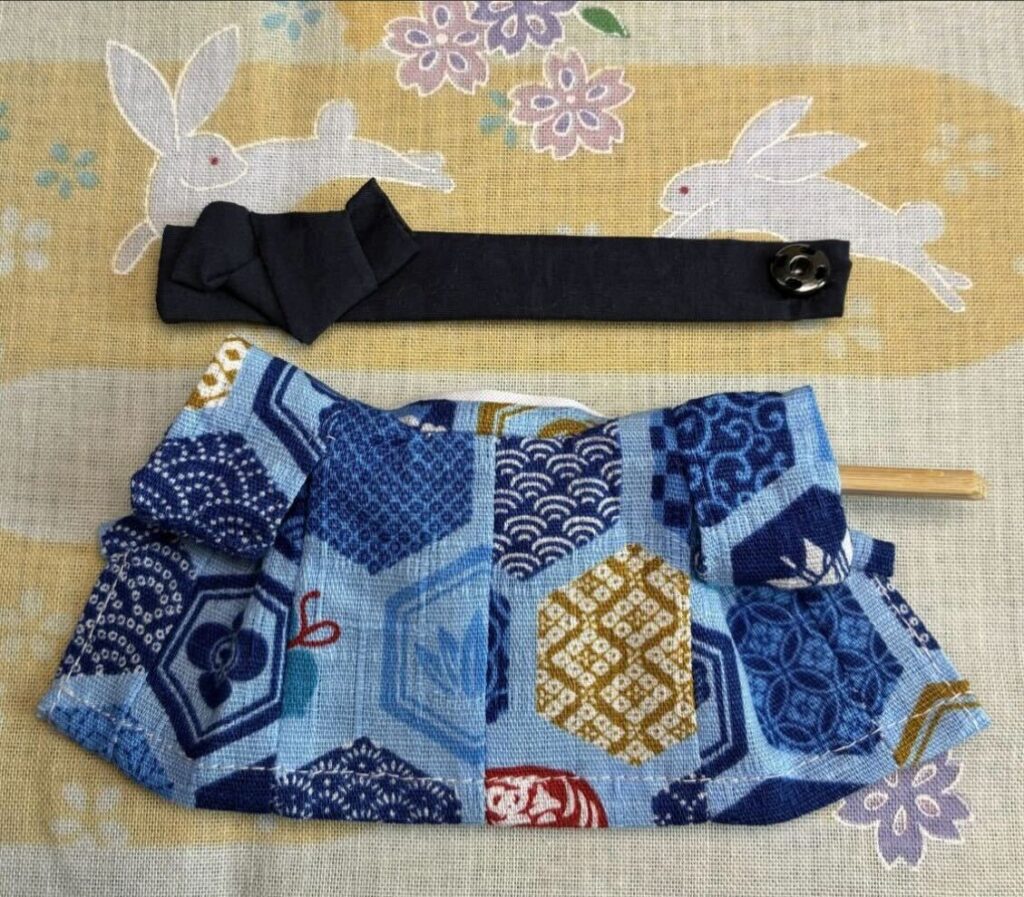 Light Blue Kimono for Big Brother Handmade