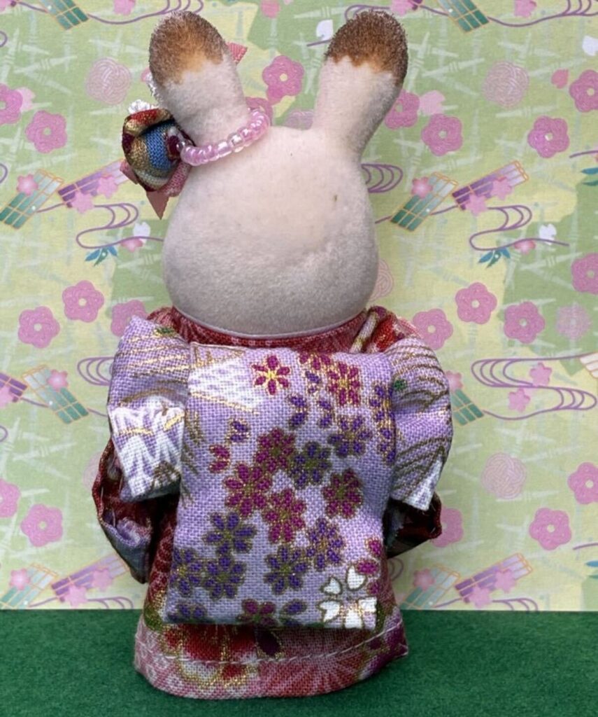 Kimono Rose Sakura Fait Main Pour Grande Sœur