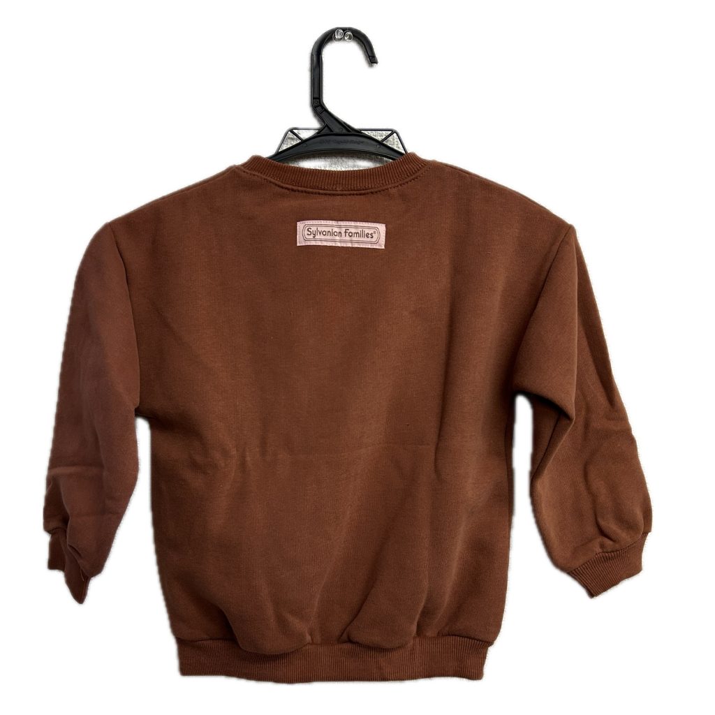 ZARA Kids’ Chocolate Rabbit Patch Sweatshirt 116cm Sylvanian Families Calico Critters