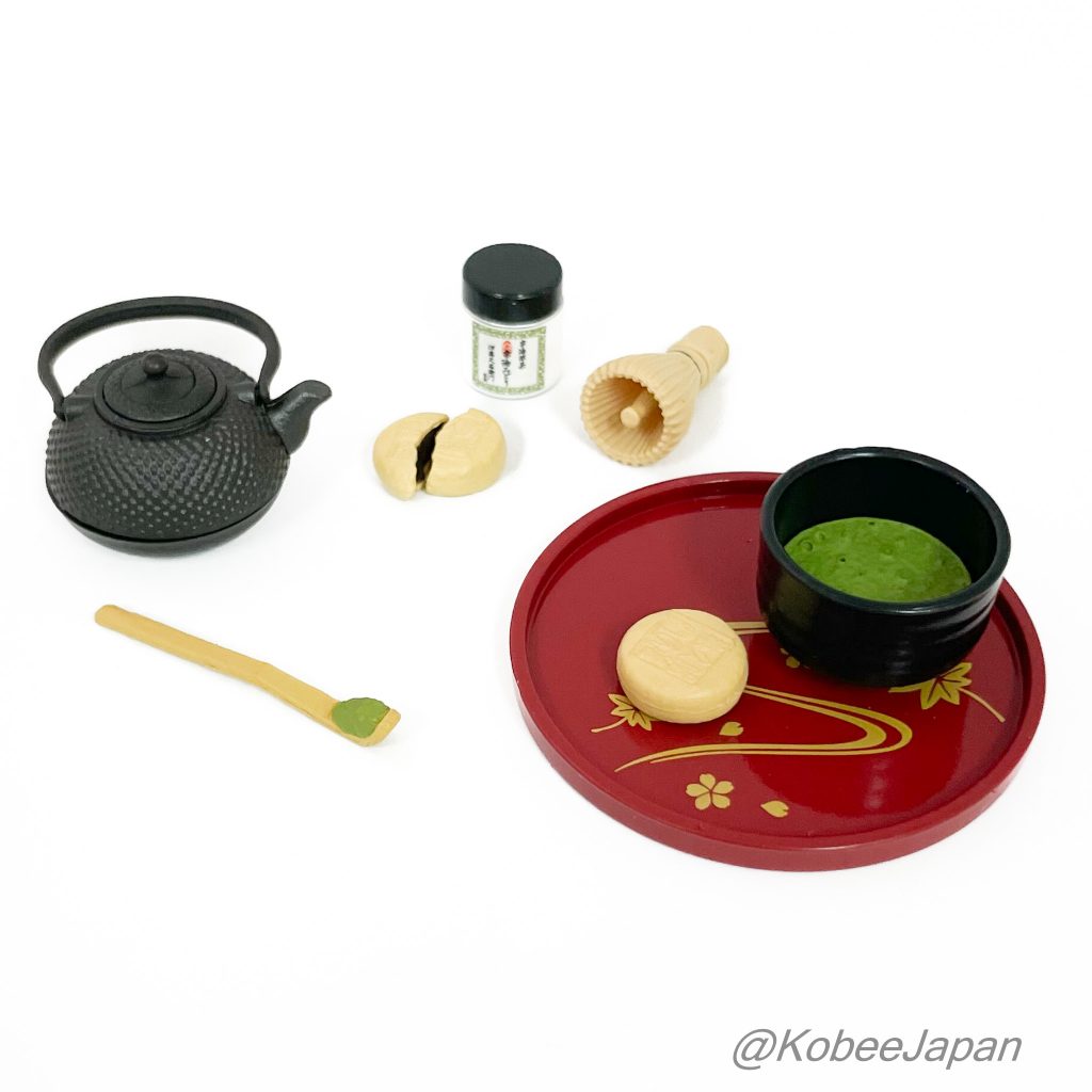 Kyoto Ujicha Itohkyuemon 2 Matcha Monaka Re-ment