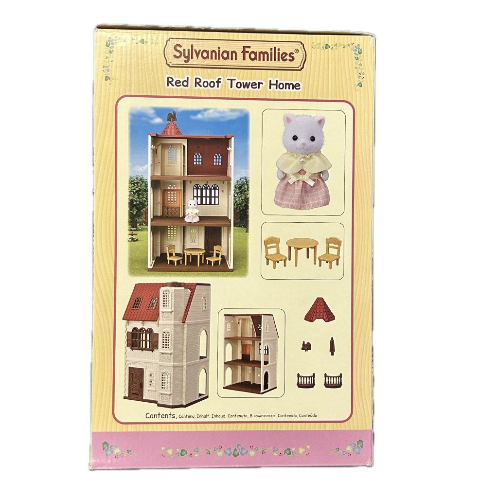 منزل برج بسقف أحمر 5493 Sylvanian Families Calico Critters