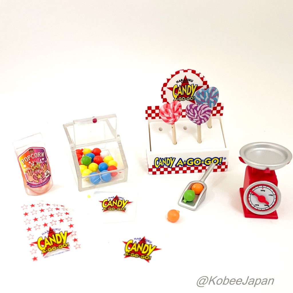 Harajuku Tokyo Candy A Go Go! 1. Gumball 2024 Re-ment