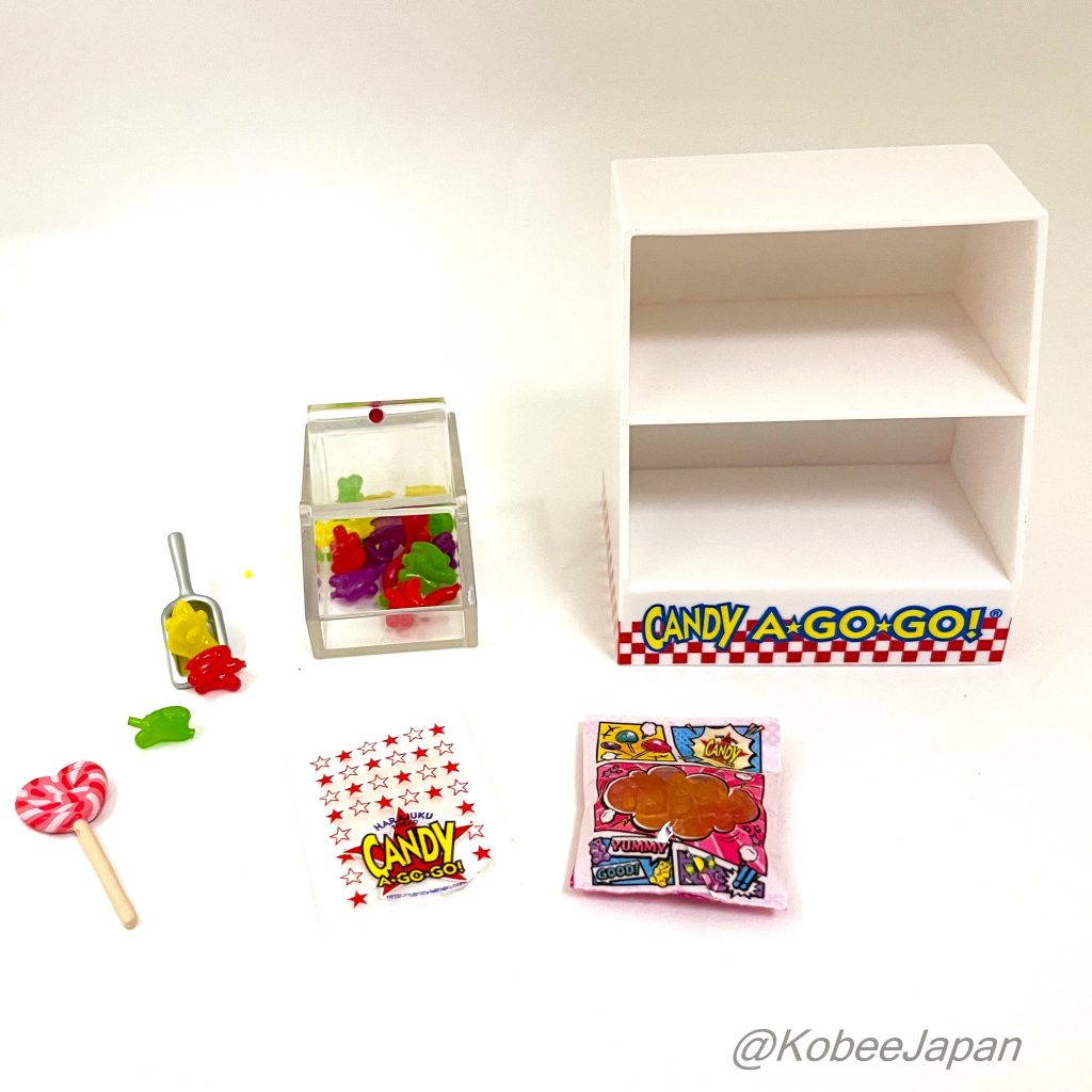 Harajuku Tokyo Candy A Go Go! 4 جلي بينز 2024 Re-ment