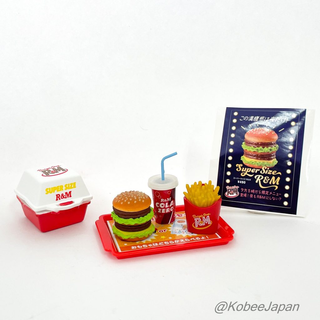 Burger Shop R&M Complete Set of 8 varieties Re-ment