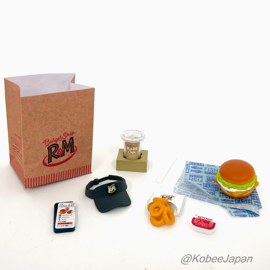 Burger Shop R&M 5 برجر سمك Re-ment