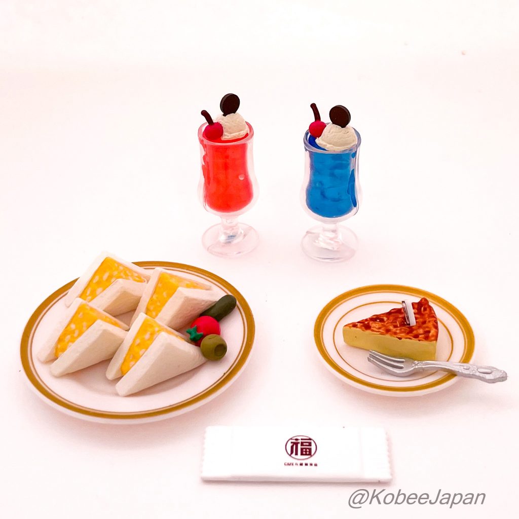 Coffee Shop Marufuku 5 Egg Sandwich Re-ment