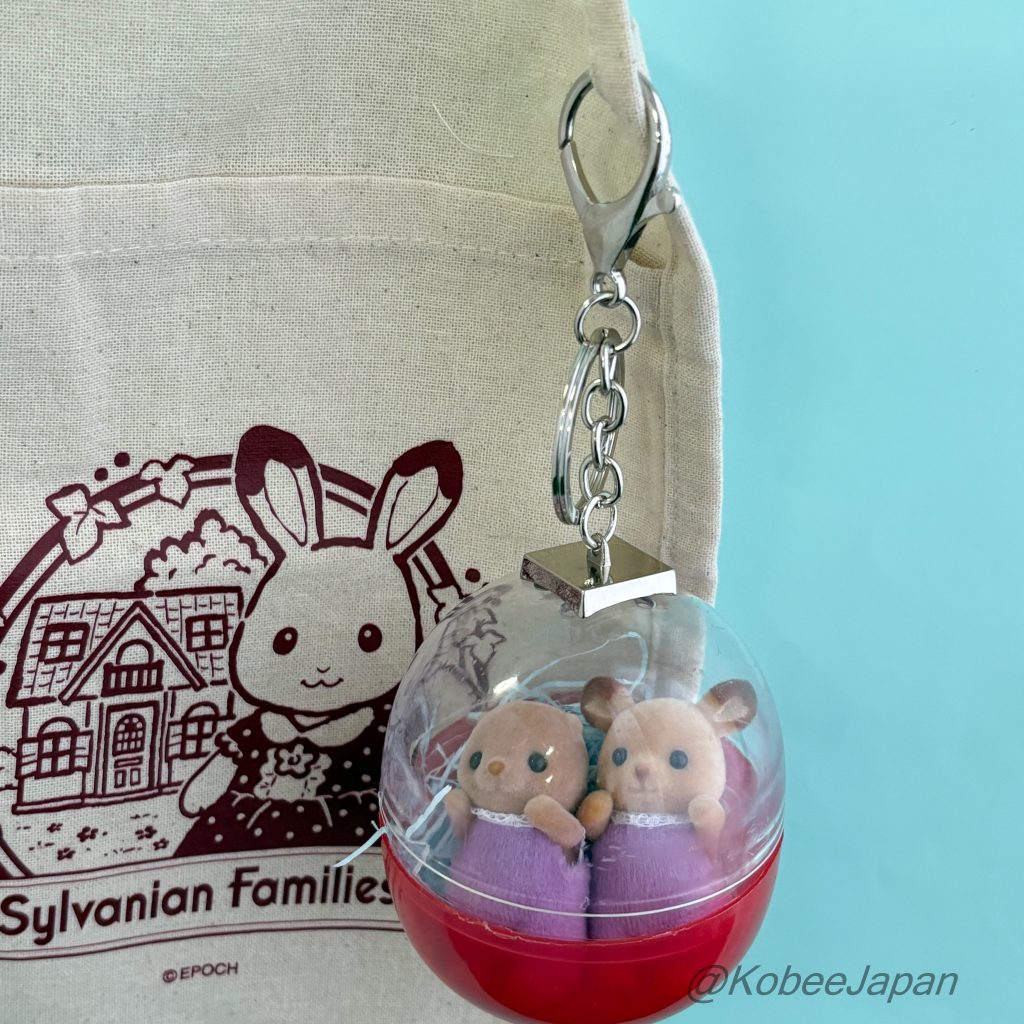 Porte-clés capsule Boîte d'exposition portable Rouge