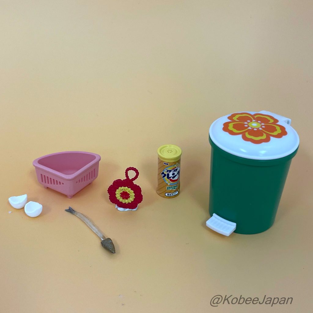 Home-Cooked Meals 8 Garbege Can Re-ment