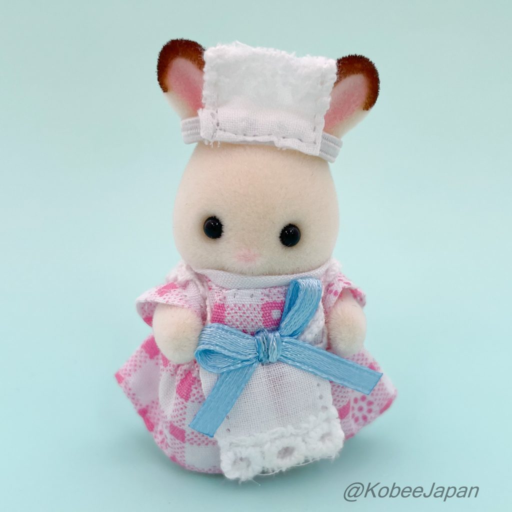Serveuse Lapin Chocolat Bébé Cuisine Forest Rose 2025 Familles Sylvanian Calico Critters