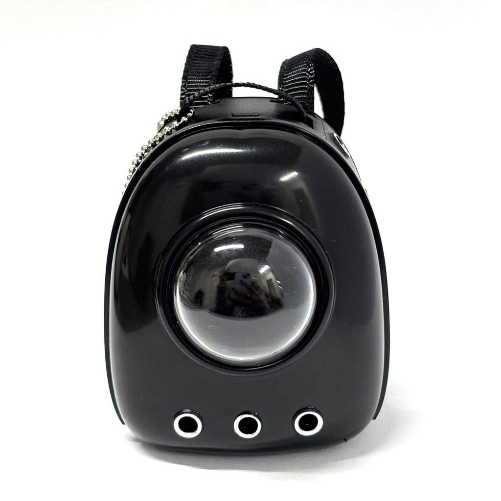 Sac à dos jouet capsule animal 4, noir intégral